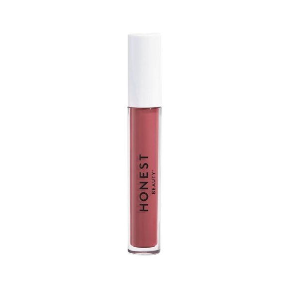 Honest Beauty Liquid Lipstick, Forever with Avocado oil + Hyaluronic Acid Vegan - Picture 1 of 8